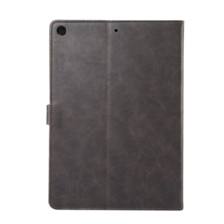 Кожаный чехол- книжка ENKAY Stand Folio Cover на iPad 9/8/7 10.2 (2019/2020/2021)- серый