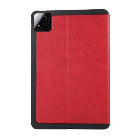 Чехол-книжка Flip Tablet Protective Leather для Xiaomi Pad 7 / 7 Pro - красный