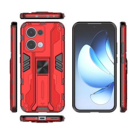 Противоударный чехол Supersonic для OPPO Reno13 5G Global - красный
