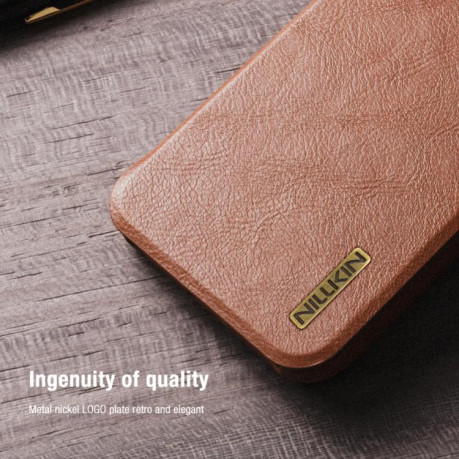 Чохол-книжка Nillkin Qin Series для Samsung Galaxy S25+ 5G - чорний