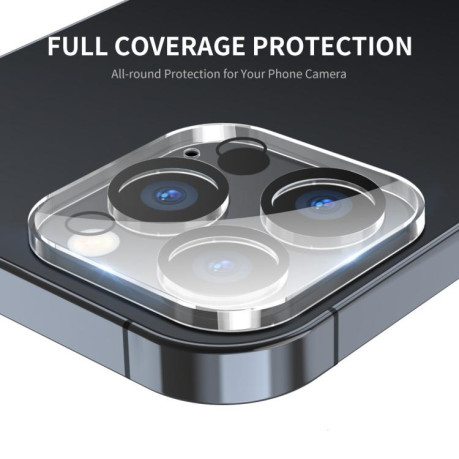 Защитное стекло на камеру ENKAY Hat-Prince 9H для iPhone 17 Pro - черное