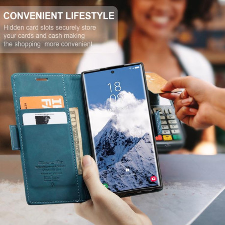 Чохол-книжка CaseMe-013 Multifunctional  для Samsung Galaxy S25 Ultra 5G - синій
