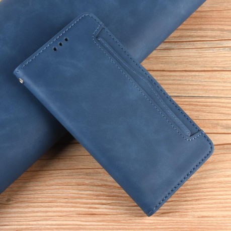 Чохол-книжка Skin Feel Calf на Infinix Note 50 Pro+ - синій