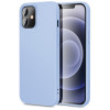 Протиударний силіконовий чохол ESR Cloud Serie на iPhone 12 mini - блакитний