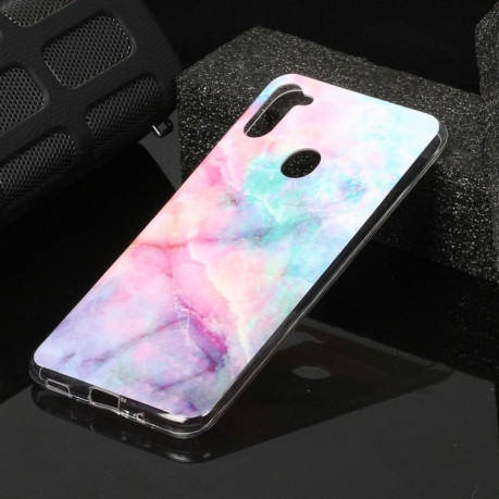 Чохол Marble Pattern Soft Samsung Galaxy A11/M11 - рожевий