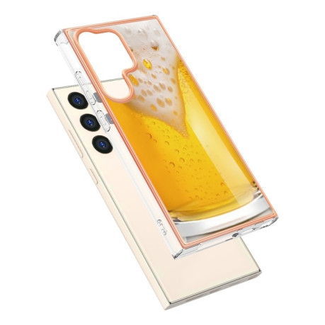 Протиударний чохол Electroplating IMD для Samsung Galaxy S24 Ultra 5G - Beer