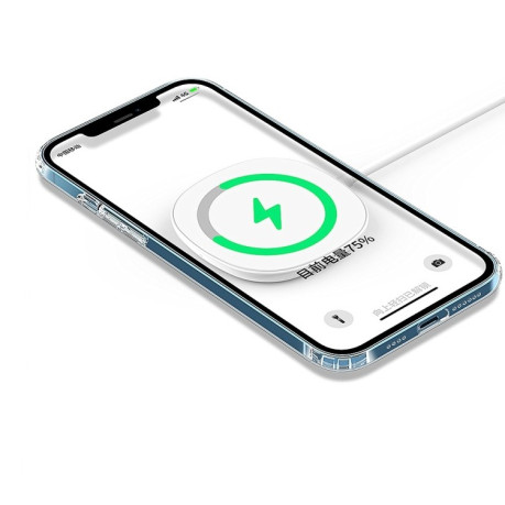 Чехол Clear Acrylic Magsafe на iPhone 15 Plus - прозрачный
