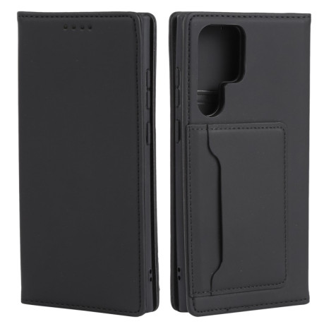 Чехол-книжка Strong Magnetism на Samsung Galaxy S22 Ultra 5G - черный