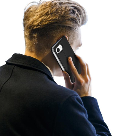 Чехол-книжка DUX DUCIS Skin Pro Series на iPhone 16e - черный