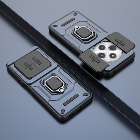 Протиударний чохол Sliding Camshield для Xiaomi Redmi 14C 4G/Poco C75/Redmi A4 5G - синій