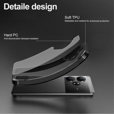 Протиударний чохол Acrylic для Realme GT 6T - чорний