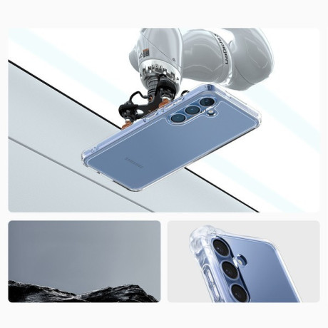 Оригінальний чохол Spigen Ultra Hybrid для Samsung Galaxy S25+ - Clear