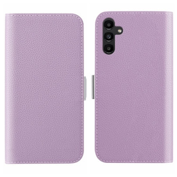 Чохол-книжка Candy Color Litchi для Samsung Galaxy A24 4G - фіолетовий
