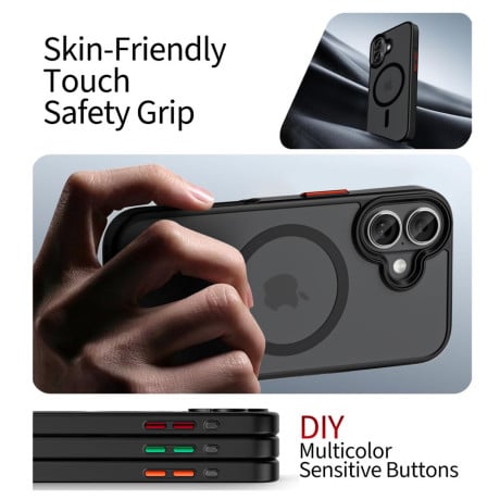 Чохол Tech-Protect MagMat MagSafe на iPhone 17 - Matte Black