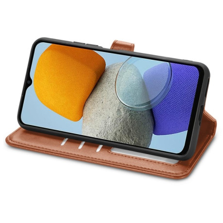 Чохол-книжка Retro Solid Color Samsung Galaxy M23 - коричневий
