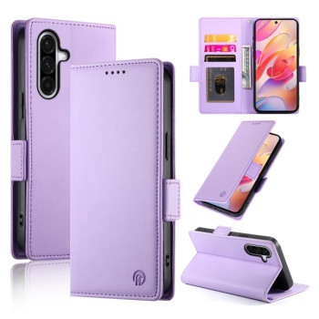 Чохол-книжка Side Buckle Magnetic Frosted Leather  для Samsung Galaxy A26 5G - фіолетовий