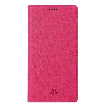 Чехол-книжка HMC на Samsung Galaxy A71 - пурпурно-красный