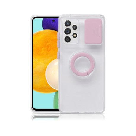 Протиударний чохол Sliding Camera with Ring Holder Samsung Galaxy A53 - рожевий