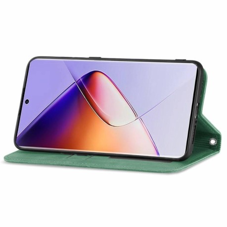 Чохол-книжка Retro Skin Feel Business Magnetic для Infinix Note 40 Pro  4G - зелений