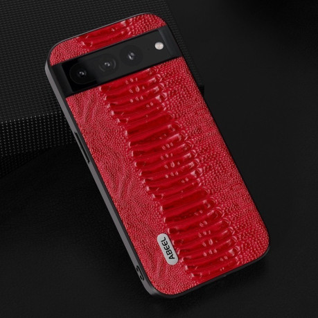 Кожаный Чехол ABEEL Genuine Leather Weilai Series для Google Pixel 8 Pro - красный