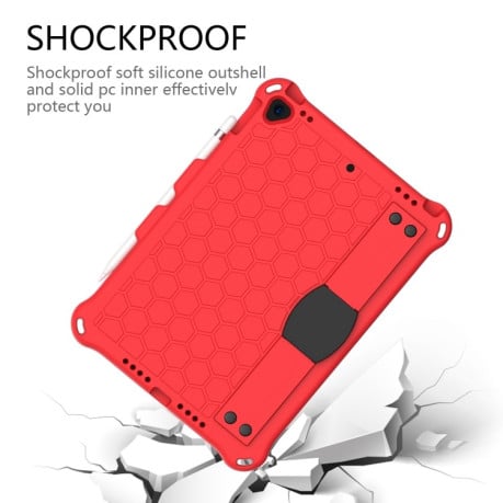 Противоударный чехол Honeycomb Design на  iPad Pro 10.5/Air 2019 - красный