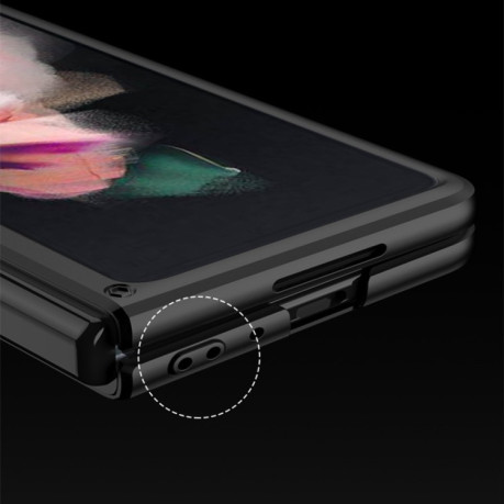 Протиударний чохол GKK Foldable для Samsung Galaxy Z Fold3 5G - сріблястий