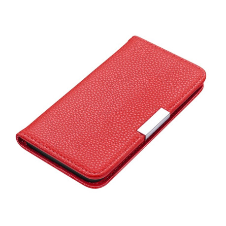 Чехол-книжка Litchi Texture Solid Color на Samsung Galaxy A11/M11 - красный
