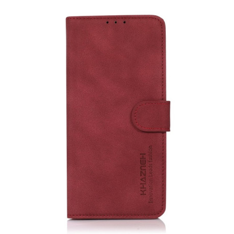 Чехол-книжка KHAZNEH Matte Texture для Realme 9 Pro/OnePlus Nord CE 2 Lite 5G - красный