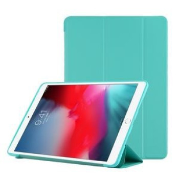 Чехол- книжка ES case Foldable Deformation с силиконовым держателем на iPad Air3 2019-мятно-зеленый