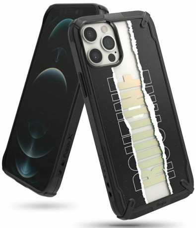 Оригинальный чехол Ringke Fusion X Design durable на iPhone 12/12 Pro - Routine