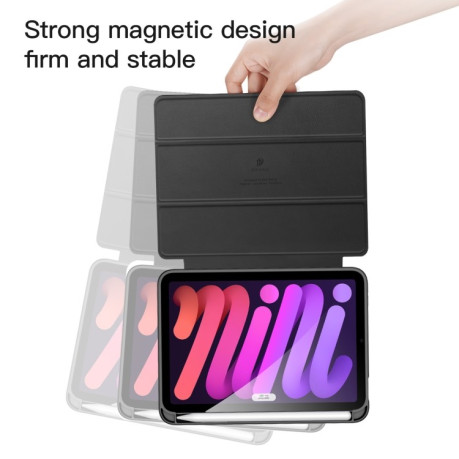Чохол-книжка DUX DUCIS Strong Magnetic Series для iPad Mini 6 - чорний