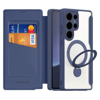 Чохол-книжка DUX DUCIS Skin X Pro Series Magsafe  для Samsung Galaxy S25 Ultra 5G - синій
