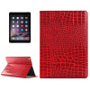 Шкіряний Чохол Crocodile Texture червоний для iPad Air 2