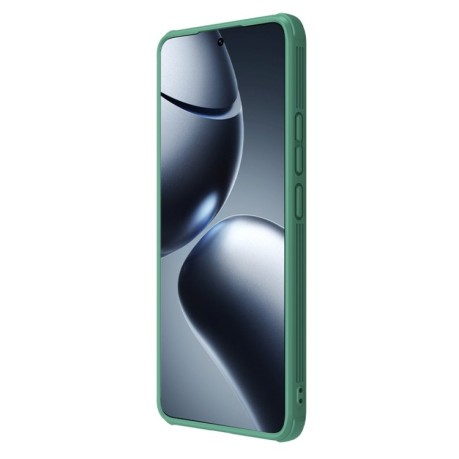 Ударозащитный чехол NILLKIN CamShield Pro на Xiaomi 14T Pro - зеленый