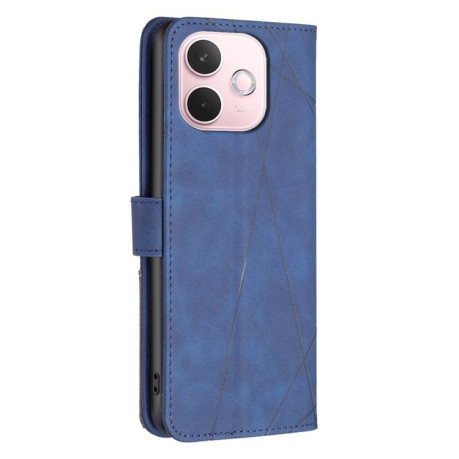 Чохол-книжка Rhombus Texture для OPPO A5 Pro 5G - синій