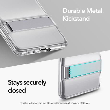 Силіконовий чохол-підставка ESR Air Shield Boost Samsung Galaxy S21 Ultra - прозорий