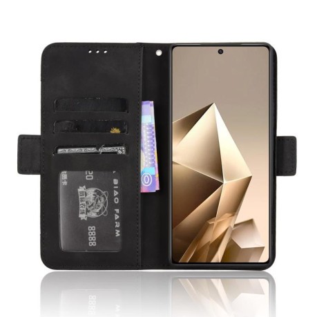 Чохол-книжка Skin Feel Calf на Infinix Note 50 4G / Note 50 Pro 4G - чорний
