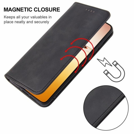 Чехол-книжка Magnetic Closure для Vivo V23 5G - черный