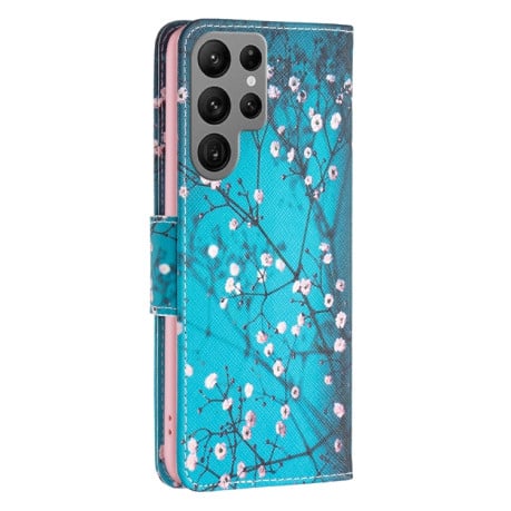 Чохол-книжка Colored Drawing Pattern для Samsung Galaxy S25 Ultra 5G - Blossom