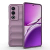 Силіконовий чохол Magic Flannel для OPPO A80 5G/A3 Pro - фіолетовий