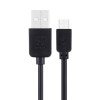 Зарядный кабель HAWEEL 1m High Speed 35 Cores Micro USB to USB Data Sync Charging Cable - черный
