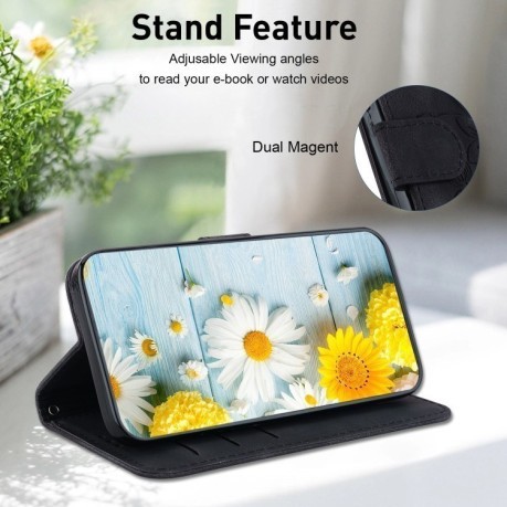 Чохол-книжка Lily Embossed Leather для Xiaomi Redmi A3 - чорний