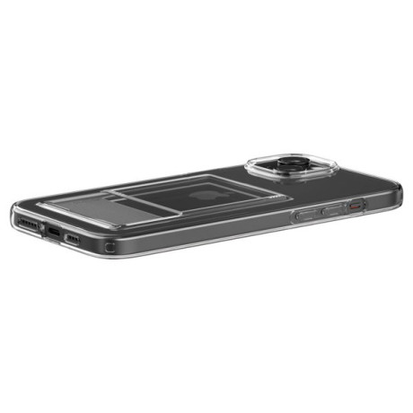 Оригинальный чехол Spigen Crystal Slot на iPhone 15 - Crystal Clear