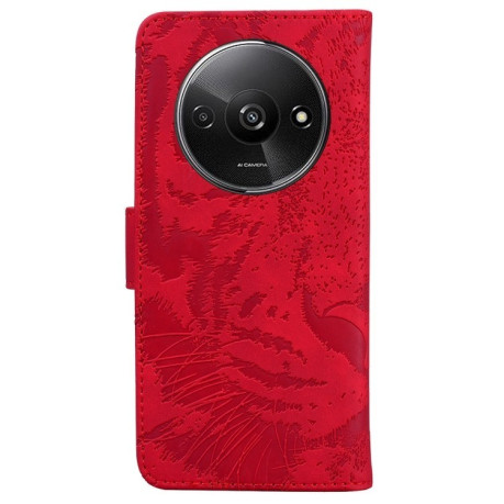 Чехол-книжка Tiger Embossing для Xiaomi Redmi A3 - красный