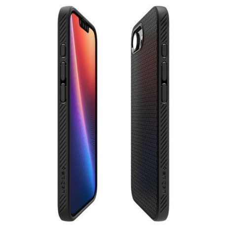Оригинальный чехол Spigen Liquid Air для iPhone 16e - Matte Black