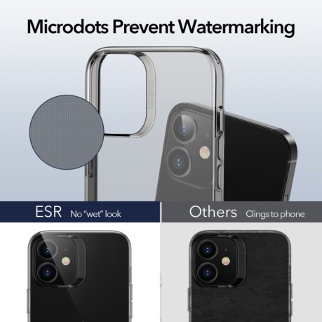 Силиконовый чехол-подставка ESR Air Shield Boost на iPhone 12 mini - черный