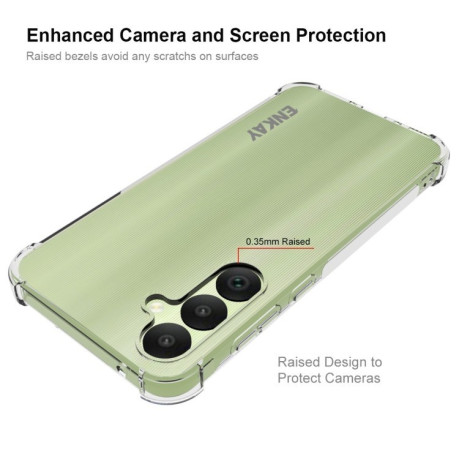 Противоударный чехол ENKAY Clear для Samsung Galaxy A35 5G - прозрачный