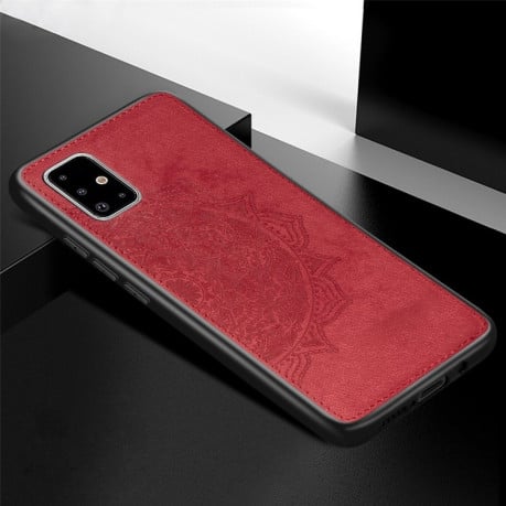 Чехол Mandala на Samsung Galaxy A71 - красный