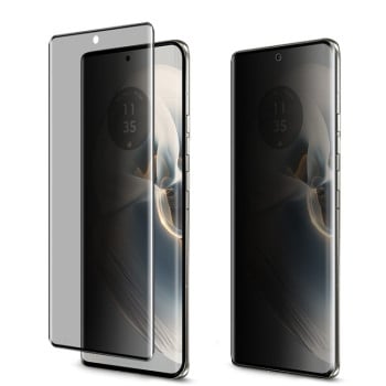 Защитное стекло IMAK HD Anti-spy для Motorola Edge 50 Ultra - черное