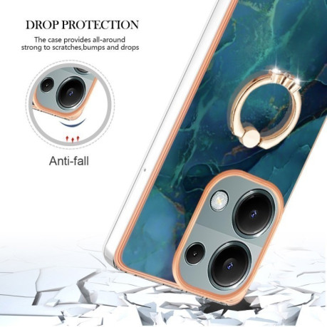 Протиударний чохол Electroplating IMD для Xiaomi Redmi Note 13 Pro 4G/Redmi Note Redmi Note 14S/ 13 Pro 4G / POCO M6 Pro 4G - Green
